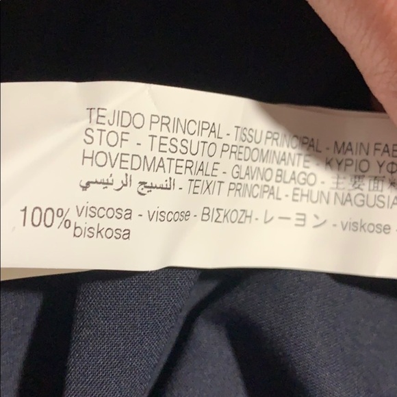 NWOT. Zara Pleated Patchwork Midi Dress. Size XS. - Picture 12 of 15